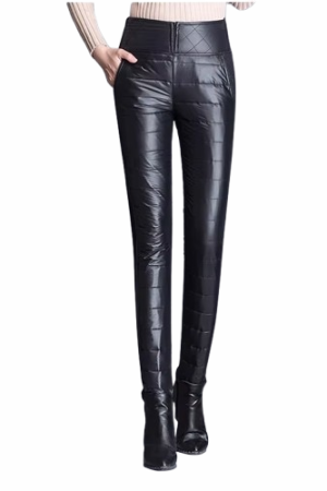 Pantalon ski femme ultra-léger grand noir - CHIC EN PANTALON