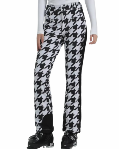 Pantalon ski slim femme noir et blanc 1 Pantalon ski slim femme noir et blanc - CHIC EN PANTALON