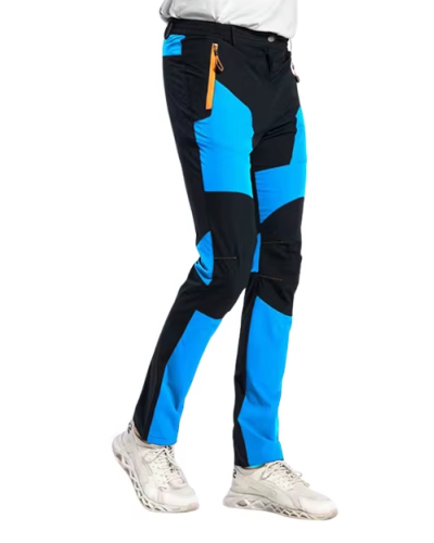 Pantalon cargo bleu femme 1 Pantalon cargo bleu femme - CHIC EN PANTALON