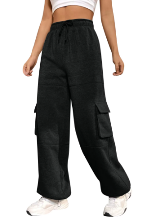Pantalon cargo femme noir - CHIC EN PANTALON