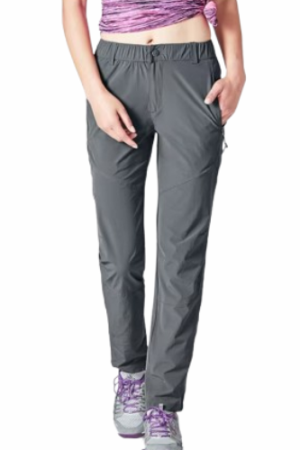 Pantalon cargo gris femme slim - CHIC EN PANTALON