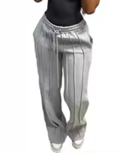 Pantalon casual femme monochrome 1 Pantalon casual femme monochrome - CHIC EN PANTALON