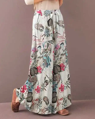 Pantalon confortable femme grande taille - mise en contexte = CHIC EN PANTALON