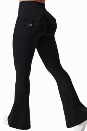 Pantalon femme noir taille haute - CHIC EN PANTALON