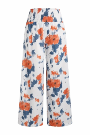 Pantalon fluide femme fleuri - CHIC EN PANTALON