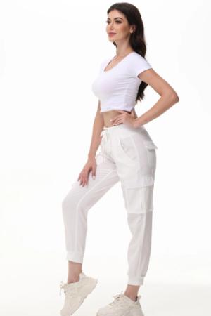 Pantalon jogging blanc femme - CHIC EN PANTALON