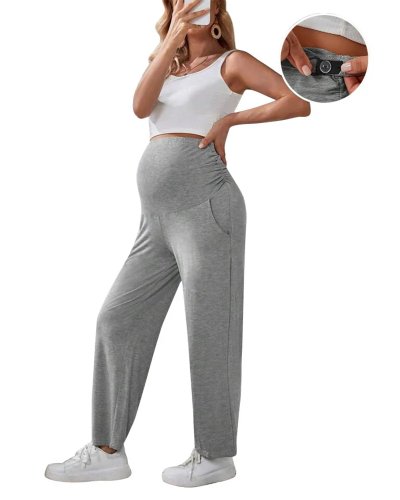 Pantalon yoga femme en grossesse 1 pantalon yoga femme en grossesse - CHIC EN PANTALON