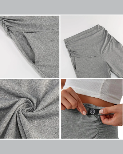 pantalon yoga femme en grossesse - bénéfices - CHIC EN PANTALON